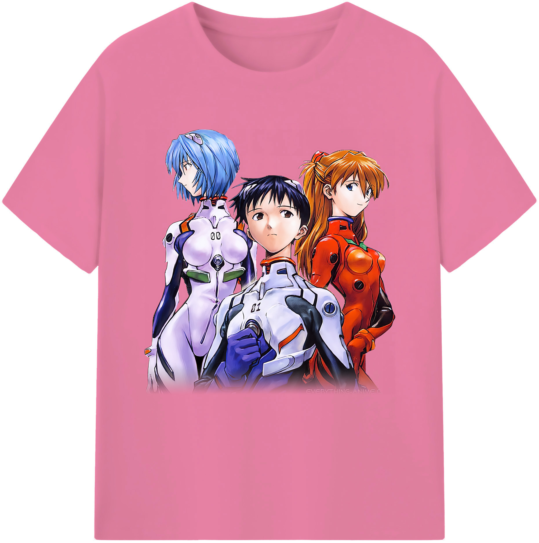 （画像用） EVA 新世紀エヴァンゲリオン 綿100％半袖Tシャツ（フロントプリント）